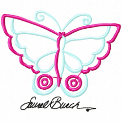 Butterfly Embroidery Design 7